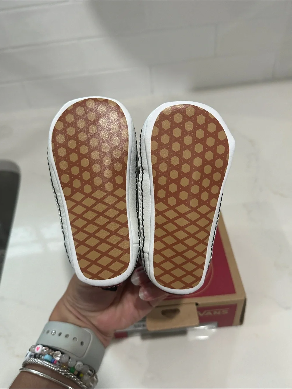 Vans Black & White Old Skool Crib Toddler Sneakers